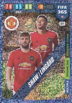 Luke Shaw / Jesse Lingard Manchester United 2020 FIFA 365 Dynamic Duo #371
